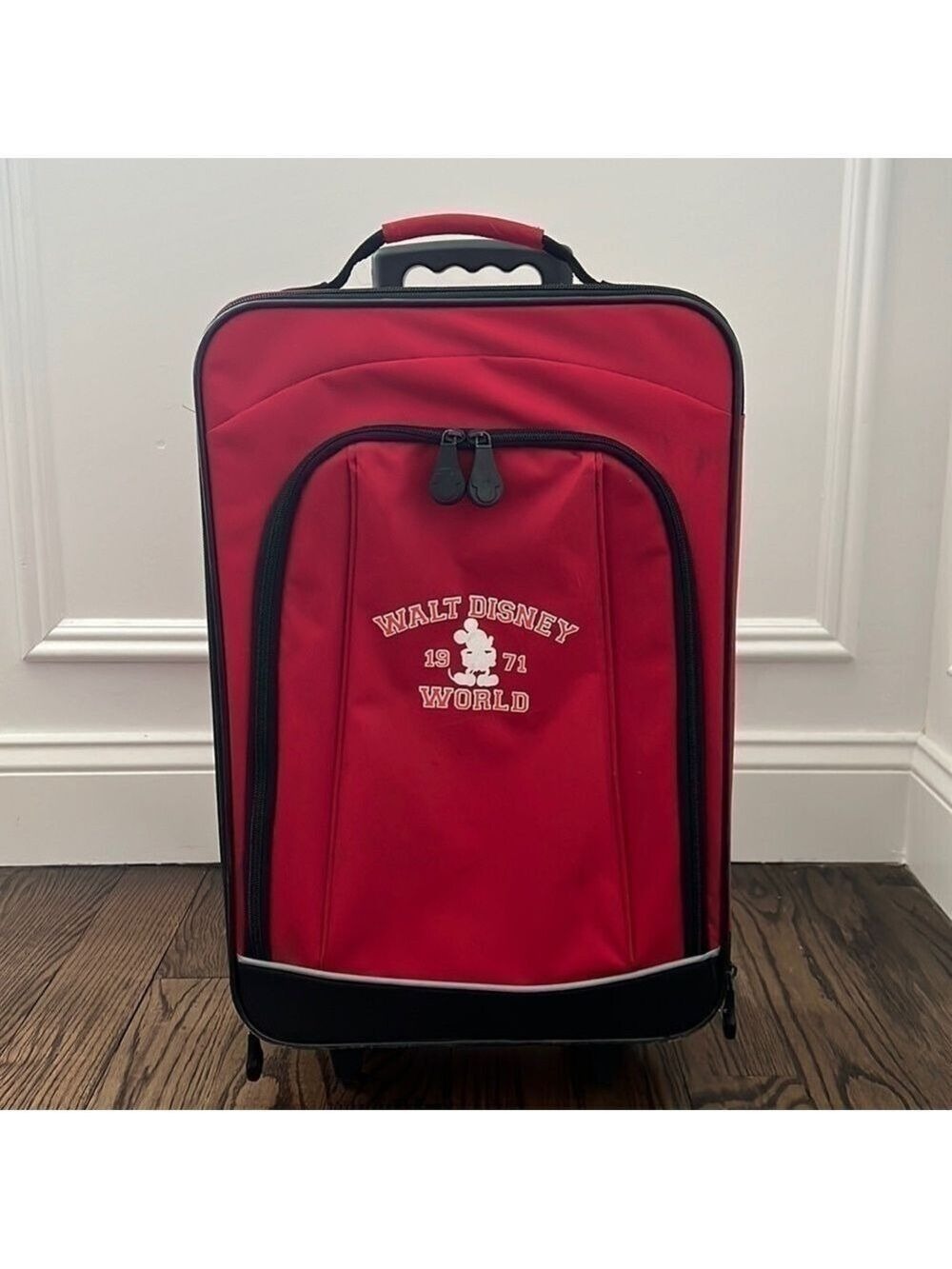 1971 Walt Disney Rolling Suitcase/Kids Overnight Bag/ Kids Disney Carry …
